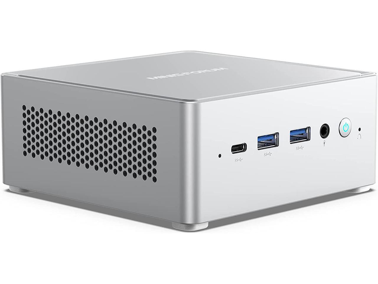 Mini PC NAB6 Windows 11 Intel Core i7-12650H Processor up to 4.7 GHz 32GB RAM DDR4 1TB PCIe4.0 SSD Dual 2.5 G RJ45 LAN, 7x USB, ,2 x HDM, WiFi 6,BT5.2 Desktop Computer